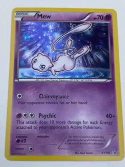 Mew - XY Promos - XY192- Light Play- Holographic - Free Shipping! - Image 3