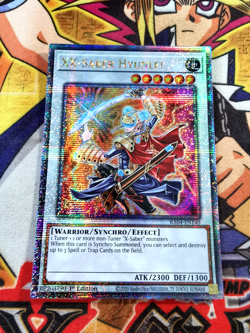 XX-Saber Hyunlei ra04-en140 1st Edition (NEW) Quarter Century Rare Yu-Gi-Oh! - Image 1