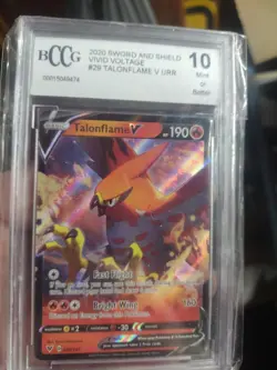 Pokemon TCG Talonflame v Vivid Voltage Holo Ultra Rare Card 029/185 - Image 1