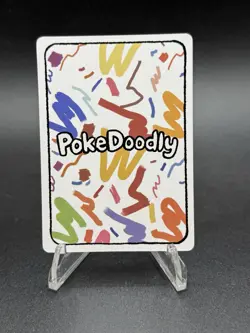 PokeDoodly Hotweet 146/151 1st Edition Card - Moltres Fan Art - Image 2