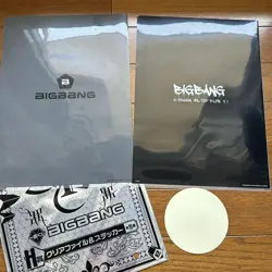 Bigbang G-Dragon Clear File Birthday Card Catalog Japan - Image 3