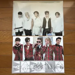 Bigbang G-Dragon Clear File Birthday Card Catalog Japan - Image 4