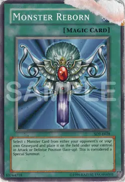 Monster Reborn SDY-E028 Starter Deck: Yugi | Unlimited Yu-Gi-Oh! Card DMG - Image 1