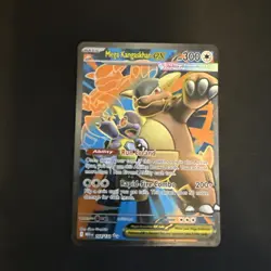Pokemon TCG Mega Kangaskhan EX Mega Evolution Ultra Rare Full Art Card 164/132 - Image 1