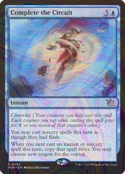 Foil Complete the Circuit - March of the Machine Promos | MTG Card - Image 1