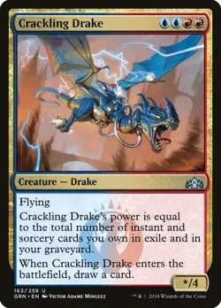 Crackling Drake - Guilds of Ravnica | MTG Card - Image 1