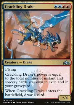 Crackling Drake - Guilds of Ravnica | MTG Card - Image 3