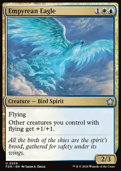 Empyrean Eagle - Foundations | MTG Card - Image 3