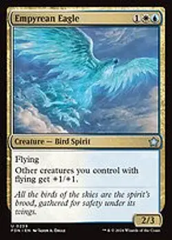 Empyrean Eagle - Foundations | MTG Card - Image 4