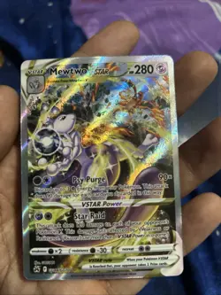Mewtwo VSTAR Crown Zenith: Galarian Gallery Ultra Rare Card #GG44/GG70 - Image 1