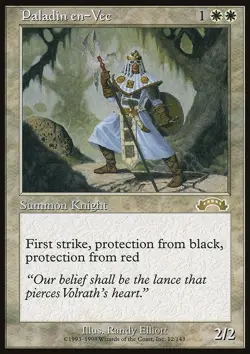 Paladin en-Vec - Exodus | MTG Card - Image 3