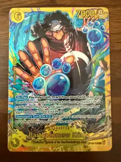 OP12-110 Bartholomew Kuma SEC Alt Art AA One Piece Card Game TCG CCG English - Image 1