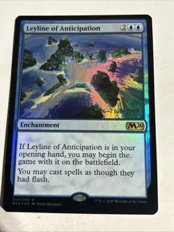 LEYLINE OF ANTICIPATION: M20 Prerelease Foil Promo MtG Magic Gathering - Image 1