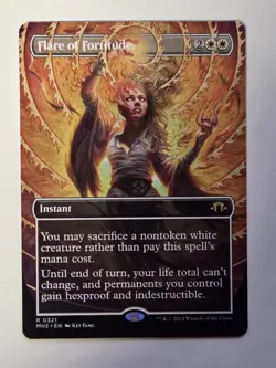 Flare Of Fortitude - (Borderless) - Modern Horizons 3 - LP MTG - Image 1