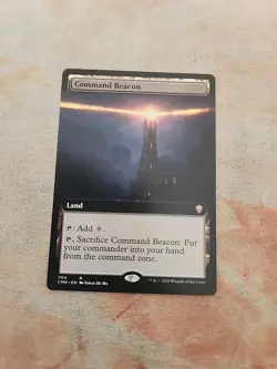 Command Beacon Extended Art Commander Legends MTG LP - Image 1