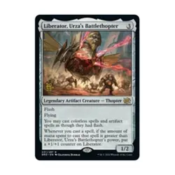 WOTC MtG Prerelease Promos Liberator, Urza's Battlethopter (R) (Foil) NM - Image 1