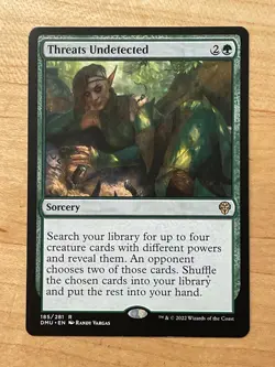 MTG NM Threats Undetected [Dominaria United] - Image 1