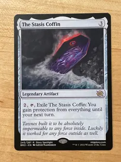 MTG NM The Stasis Coffin [The Brothers' War] - Image 1