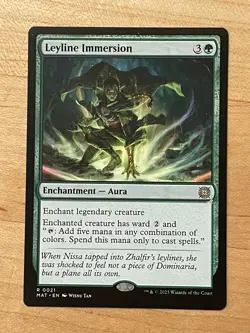 MTG NM Leyline Immersion [March of the Machines; Aftermath] - Image 1