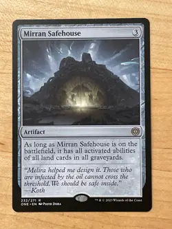 MTG NM Mirran Safehouse [Phyrexia: All Will be One] - Image 1
