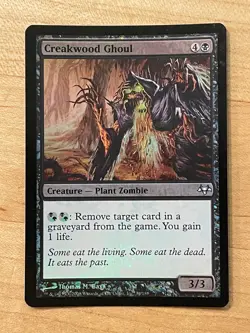 MTG NM Creakwood Ghoul Foil [Eventide] - Image 1