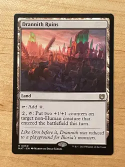 MTG NM Drannith Ruins [March of the Machines; Aftermath] - Image 1
