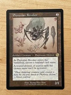 MTG NM Phyrexian Revoker Schematic [The Brothers' War Retro Artifacts] - Image 1