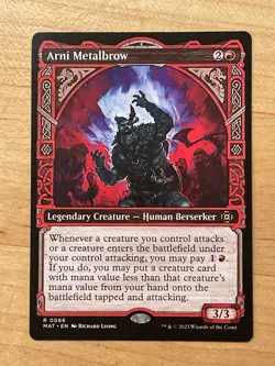 MTG NM Arni Metalbrow Showcase [March of the Machines; Aftermath] - Image 1