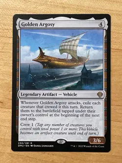 MTG NM Golden Argosy [Dominaria United] - Image 1