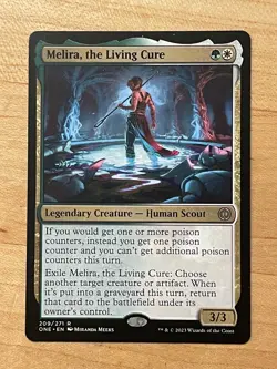 MTG NM Melira, the Living Cure [Phyrexia: All Will be One] - Image 1