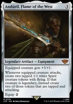 Anduril, Flame of the West - The Lord of the Rings: Tales of Middle-earth | MTG - Image 3