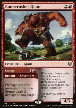 Bonecrusher Giant // Stomp - Commander Legends: Battle for Baldur's Gate | MTG C - Image 3