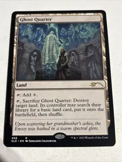 Near Mint, English - 1 x MTG Ghost Quarter - 468 Secret Lair Drop Series - Image 1