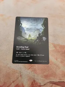 Breeding Pool Borderless Foil Edge Of Eternities MTG NM - Image 1