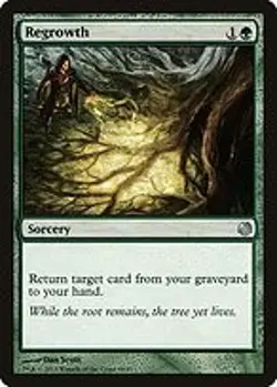 Regrowth - Duel Decks: Heroes vs. Monsters | MTG Card - Image 4