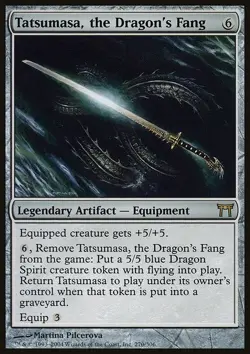 Tatsumasa, the Dragon's Fang - Champions of Kamigawa | MTG Card - Image 3