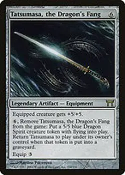 Tatsumasa, the Dragon's Fang - Champions of Kamigawa | MTG Card - Image 4