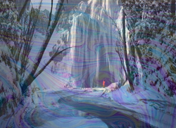 Foil Thornwood Falls - Foundations | MTG Card - Image 2