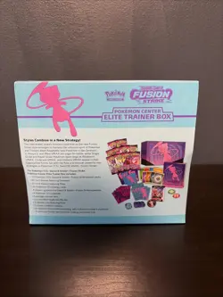 SWSH Fusion Strike POKEMON CENTER ETB Elite Trainer Box SEALED (10 Packs) - Image 4
