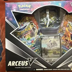 Pokemon TCG Arceus V Figure Collection Box Factory Sealed New - Image 2