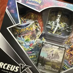 Pokemon TCG Arceus V Figure Collection Box Factory Sealed New - Image 3