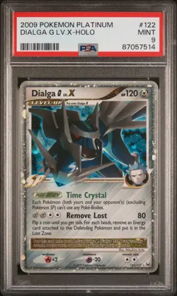 Pokemon Dialga G Lv. X Holo 2009 Pokemon Platinum #122 PSA 9 Mint - Image 1