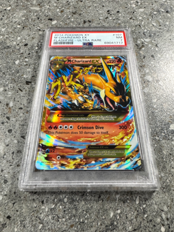 Pokemon TCG Cards M Charizard EX 107/106 Flashfire Secret Rare PSA 7 NM - Image 1