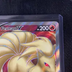CARTE POKEMON FEUNARD V 177/192 FA FULL ART CLASH DES REBELLES EB02 FR - Image 3