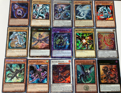 yugioh card lot 15 dragon cards - Image 1