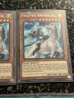 Yugioh 3x Valkyrie Brunhilde SHVA 1st Ed NM/VLP - Image 4