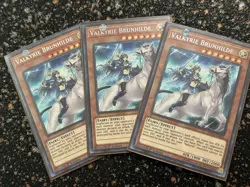 Yugioh 3x Valkyrie Brunhilde SHVA 1st Ed NM/VLP - Image 5