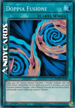 DOPPIA FUSIONE • (Double Fusion) • Super R • DOOD IT100 • 1Ed • Yugioh ANDYCARDS - Image 1