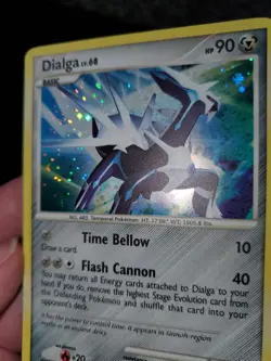 Dialga 1/130 Holo Pokemon TCG Diamond and Pearl Rare Card NM Near Mint - Image 5