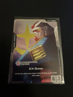 EX Base EXBP-005 Gundam TCG Bandai Card Games Fest 25-26 Stamped Exclusive Promo - Image 1